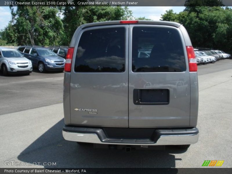 Graystone Metallic / Medium Pewter 2012 Chevrolet Express 1500 Cargo Van