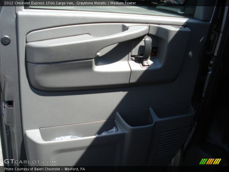 Graystone Metallic / Medium Pewter 2012 Chevrolet Express 1500 Cargo Van