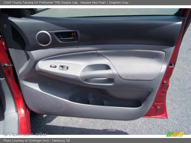 Impulse Red Pearl / Graphite Gray 2006 Toyota Tacoma V6 PreRunner TRD Double Cab