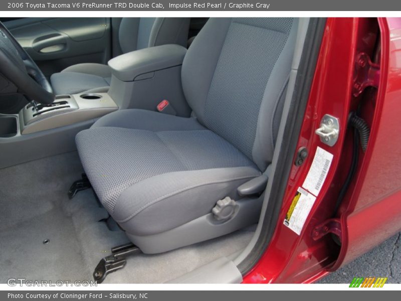Impulse Red Pearl / Graphite Gray 2006 Toyota Tacoma V6 PreRunner TRD Double Cab