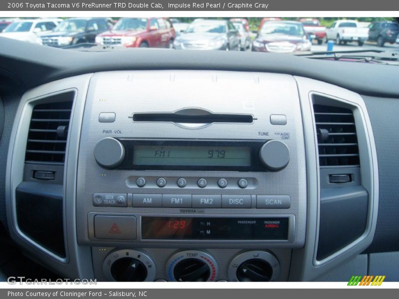 Impulse Red Pearl / Graphite Gray 2006 Toyota Tacoma V6 PreRunner TRD Double Cab