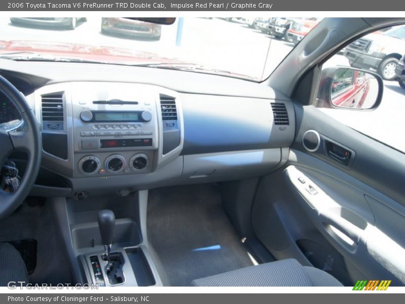 Impulse Red Pearl / Graphite Gray 2006 Toyota Tacoma V6 PreRunner TRD Double Cab