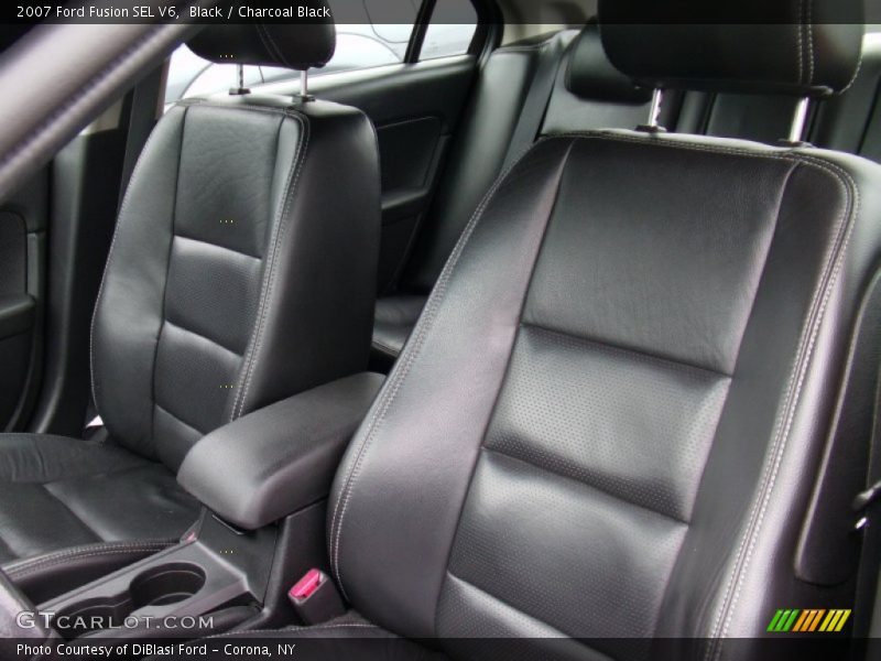 Black / Charcoal Black 2007 Ford Fusion SEL V6