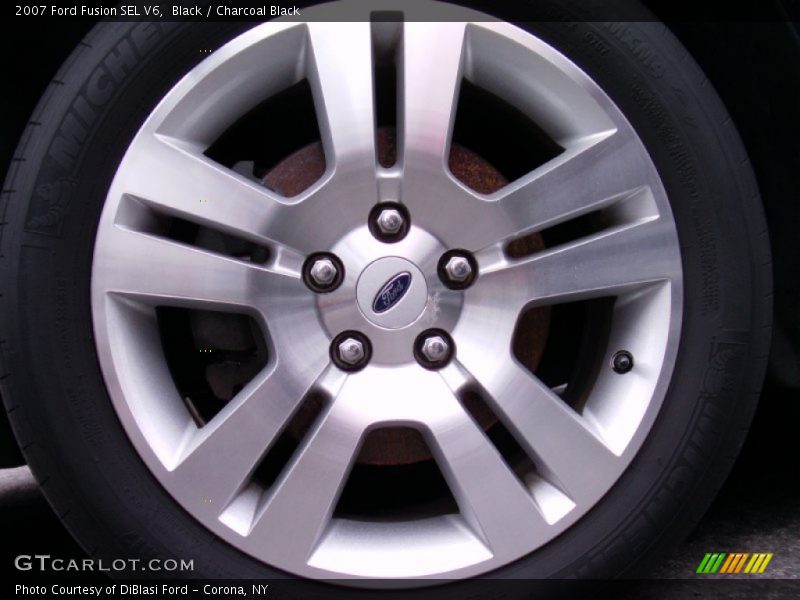 Black / Charcoal Black 2007 Ford Fusion SEL V6