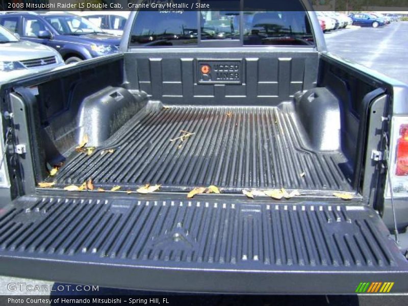 Granite Gray Metallic / Slate 2008 Mitsubishi Raider LS Double Cab