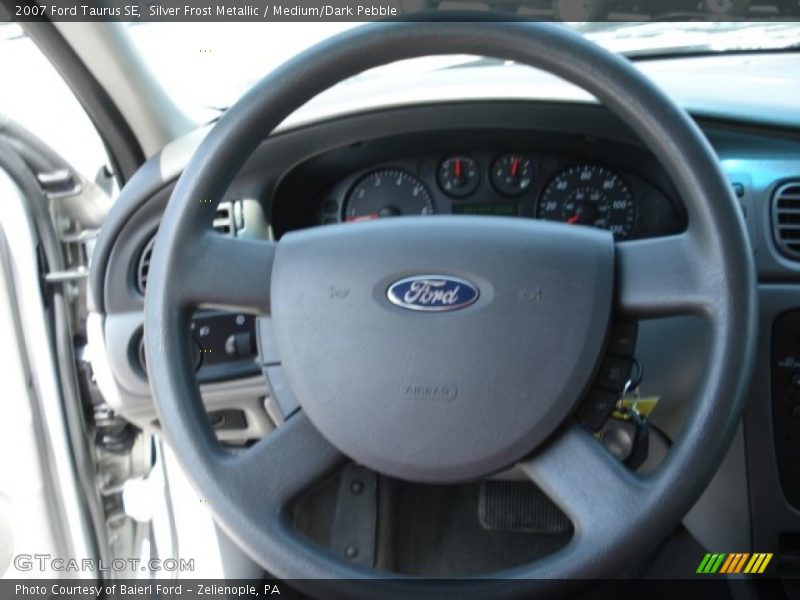 Silver Frost Metallic / Medium/Dark Pebble 2007 Ford Taurus SE