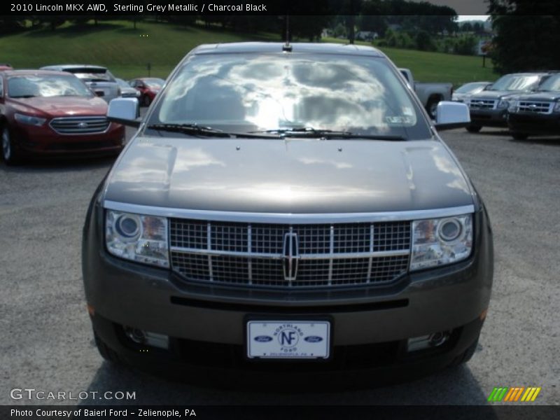 Sterling Grey Metallic / Charcoal Black 2010 Lincoln MKX AWD