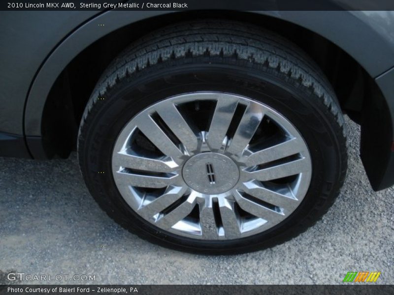 Sterling Grey Metallic / Charcoal Black 2010 Lincoln MKX AWD