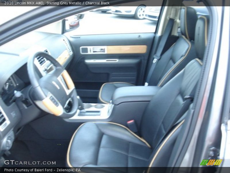 Sterling Grey Metallic / Charcoal Black 2010 Lincoln MKX AWD