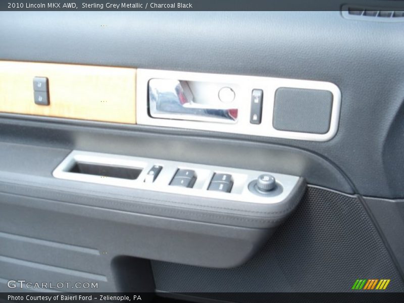 Sterling Grey Metallic / Charcoal Black 2010 Lincoln MKX AWD