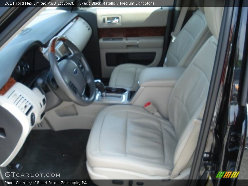 Tuxedo Black Metallic / Medium Light Stone 2011 Ford Flex Limited AWD EcoBoost