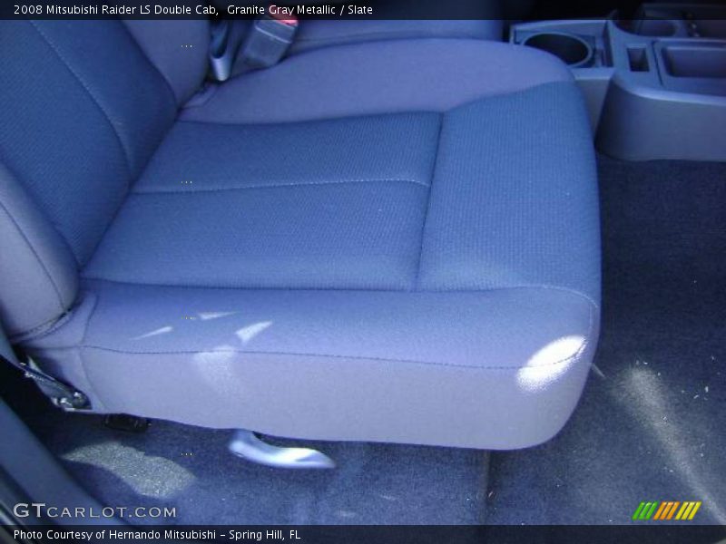 Granite Gray Metallic / Slate 2008 Mitsubishi Raider LS Double Cab