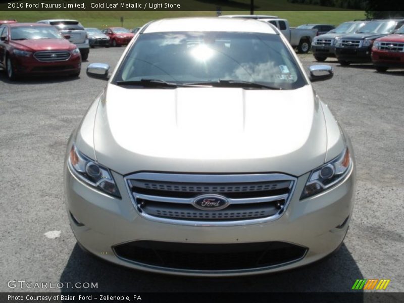 Gold Leaf Metallic / Light Stone 2010 Ford Taurus Limited