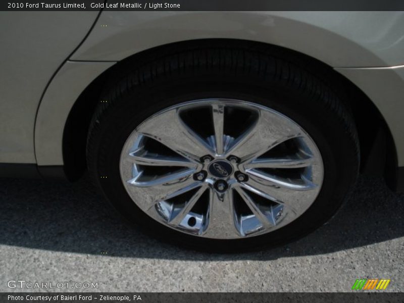 Gold Leaf Metallic / Light Stone 2010 Ford Taurus Limited