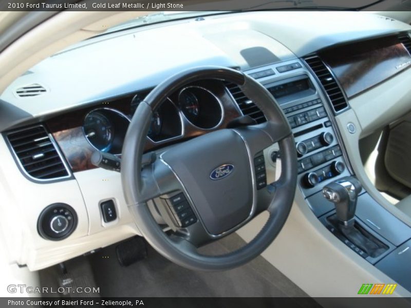 Gold Leaf Metallic / Light Stone 2010 Ford Taurus Limited