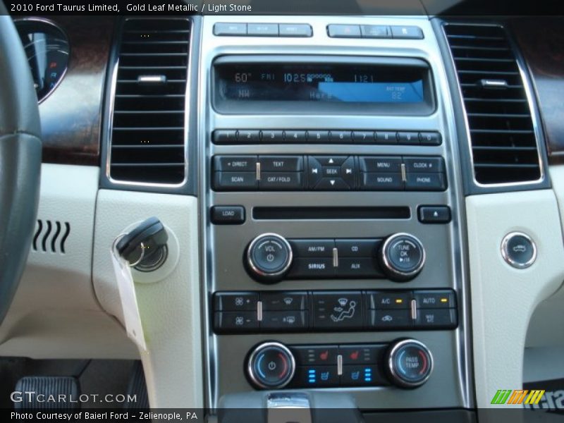 Gold Leaf Metallic / Light Stone 2010 Ford Taurus Limited
