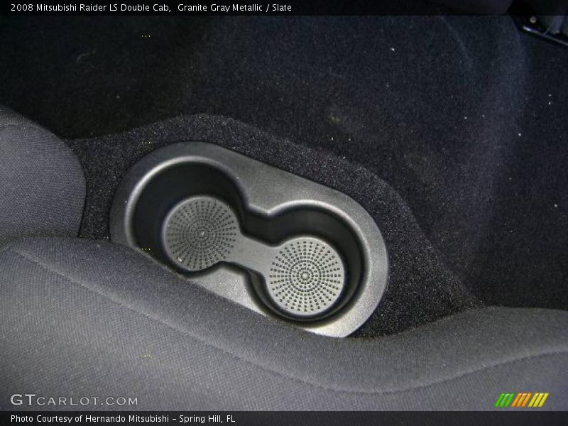 Granite Gray Metallic / Slate 2008 Mitsubishi Raider LS Double Cab
