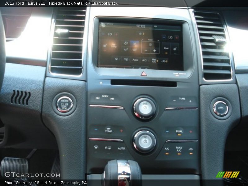 Tuxedo Black Metallic / Charcoal Black 2013 Ford Taurus SEL