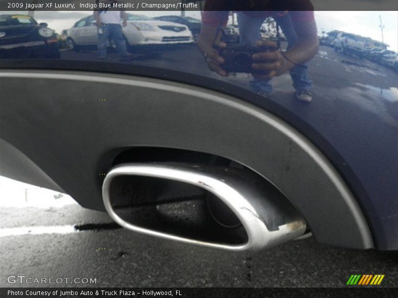 Exhaust of 2009 XF Luxury