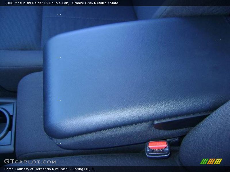 Granite Gray Metallic / Slate 2008 Mitsubishi Raider LS Double Cab