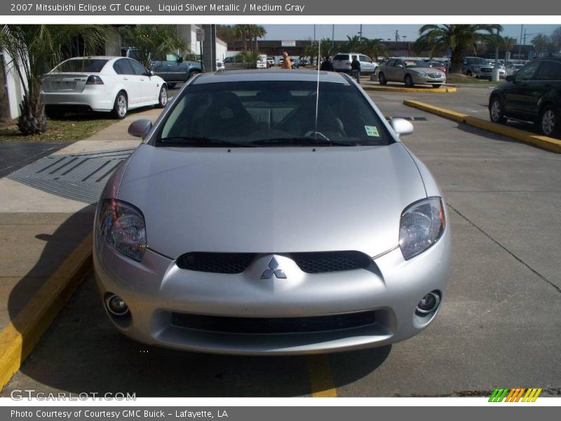 Liquid Silver Metallic / Medium Gray 2007 Mitsubishi Eclipse GT Coupe