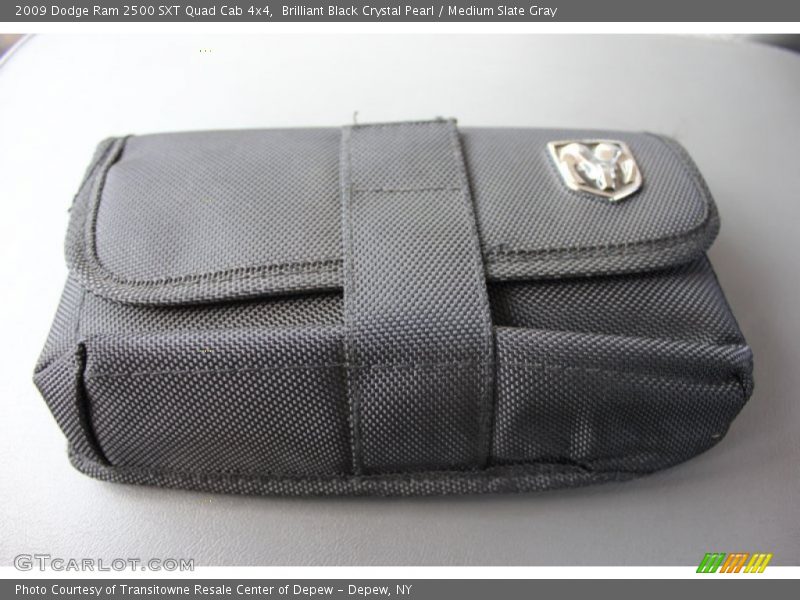 Brilliant Black Crystal Pearl / Medium Slate Gray 2009 Dodge Ram 2500 SXT Quad Cab 4x4