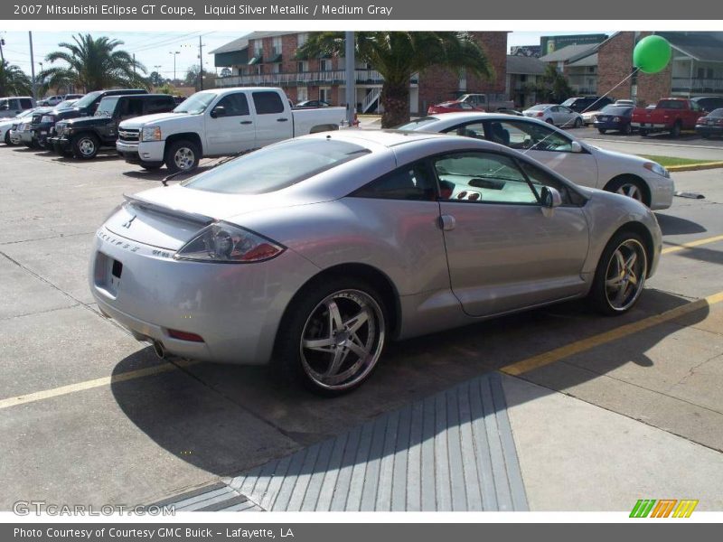 Liquid Silver Metallic / Medium Gray 2007 Mitsubishi Eclipse GT Coupe