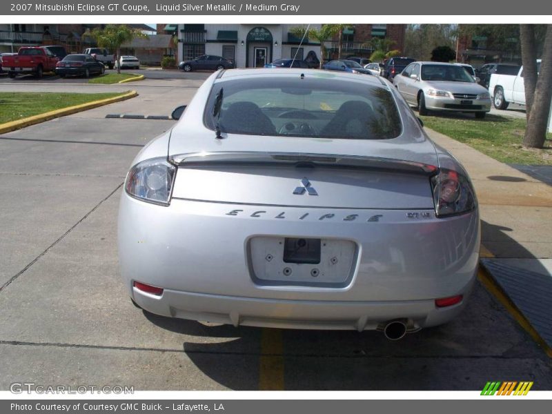 Liquid Silver Metallic / Medium Gray 2007 Mitsubishi Eclipse GT Coupe