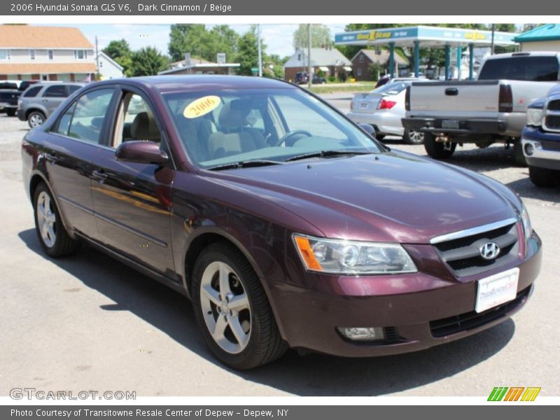 Dark Cinnamon / Beige 2006 Hyundai Sonata GLS V6