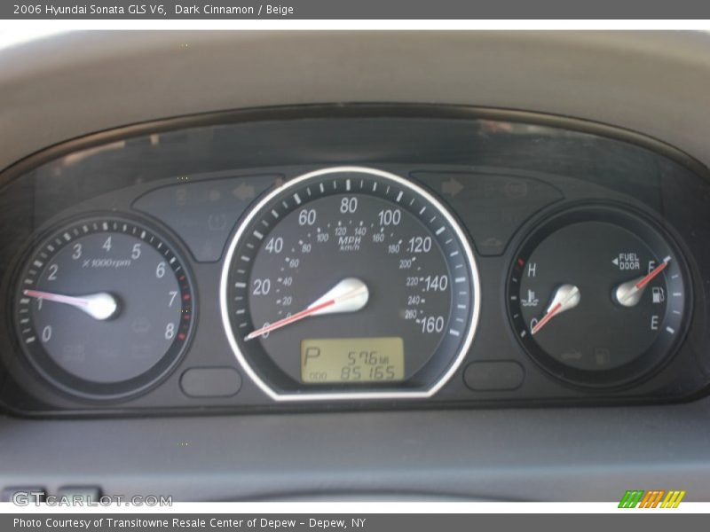 Dark Cinnamon / Beige 2006 Hyundai Sonata GLS V6
