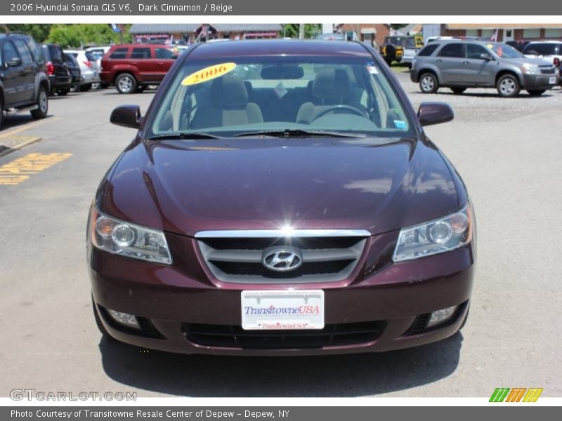 Dark Cinnamon / Beige 2006 Hyundai Sonata GLS V6