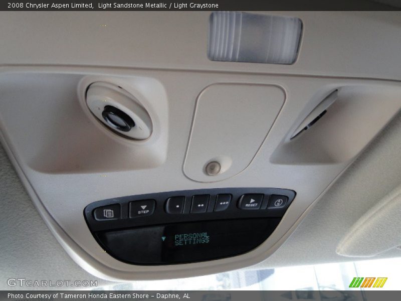 Light Sandstone Metallic / Light Graystone 2008 Chrysler Aspen Limited