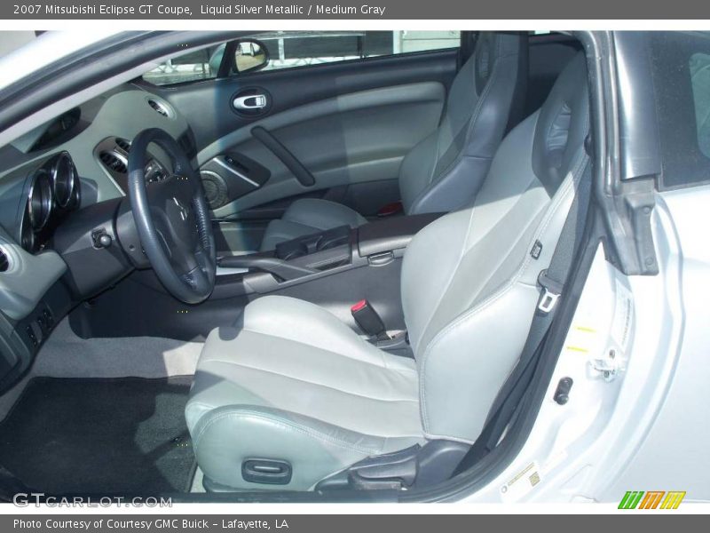 Liquid Silver Metallic / Medium Gray 2007 Mitsubishi Eclipse GT Coupe
