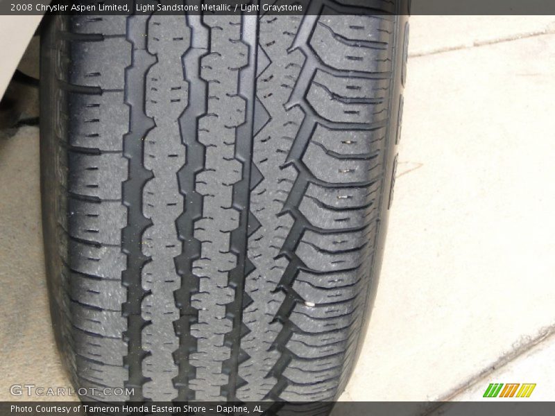 Light Sandstone Metallic / Light Graystone 2008 Chrysler Aspen Limited