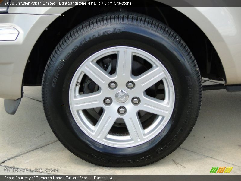 Light Sandstone Metallic / Light Graystone 2008 Chrysler Aspen Limited
