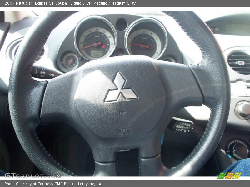 Liquid Silver Metallic / Medium Gray 2007 Mitsubishi Eclipse GT Coupe