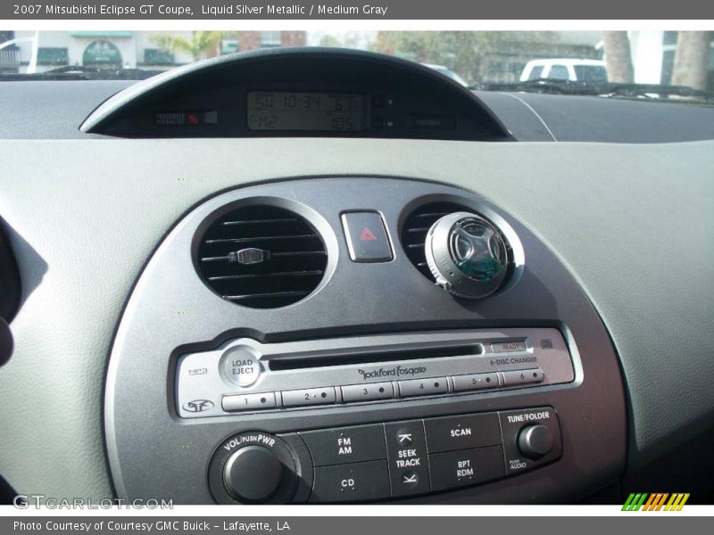 Liquid Silver Metallic / Medium Gray 2007 Mitsubishi Eclipse GT Coupe
