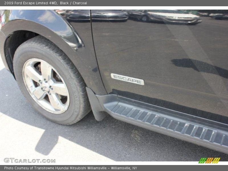 Black / Charcoal 2009 Ford Escape Limited 4WD