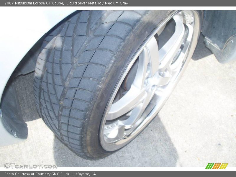 Liquid Silver Metallic / Medium Gray 2007 Mitsubishi Eclipse GT Coupe