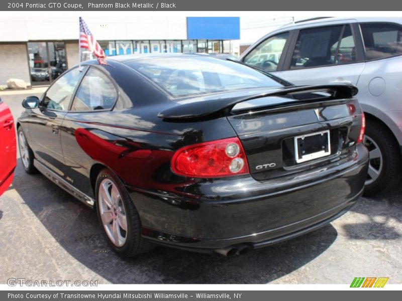 Phantom Black Metallic / Black 2004 Pontiac GTO Coupe