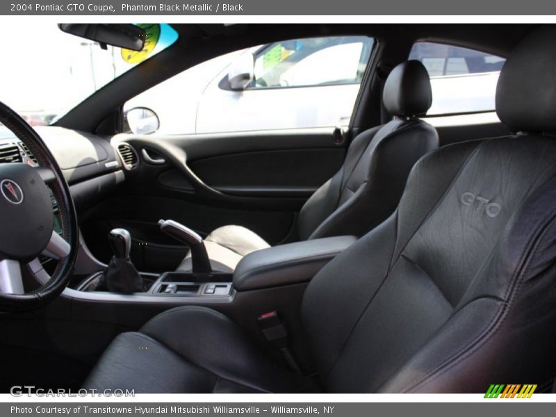 Phantom Black Metallic / Black 2004 Pontiac GTO Coupe