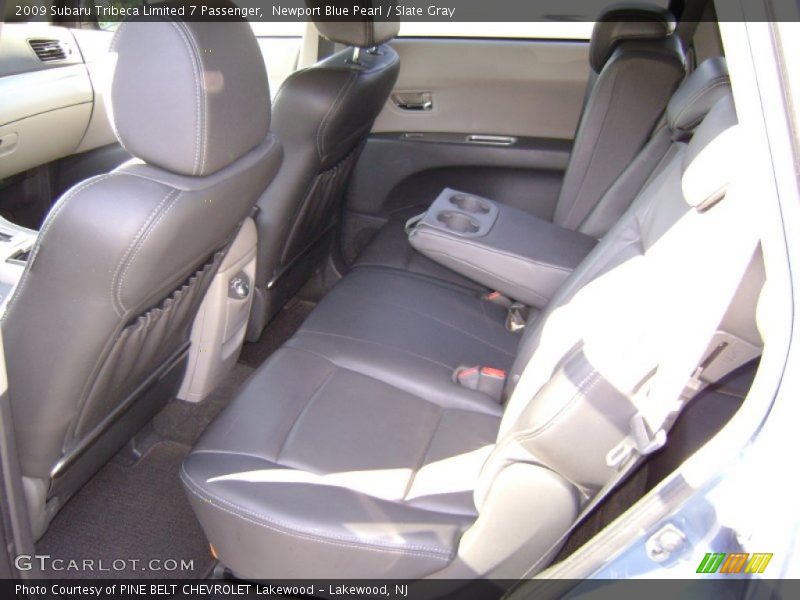 Newport Blue Pearl / Slate Gray 2009 Subaru Tribeca Limited 7 Passenger