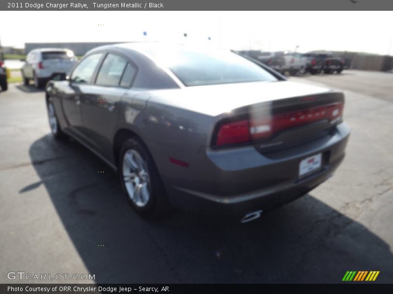 Tungsten Metallic / Black 2011 Dodge Charger Rallye