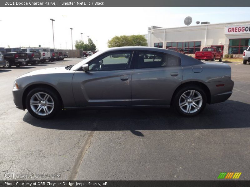 Tungsten Metallic / Black 2011 Dodge Charger Rallye