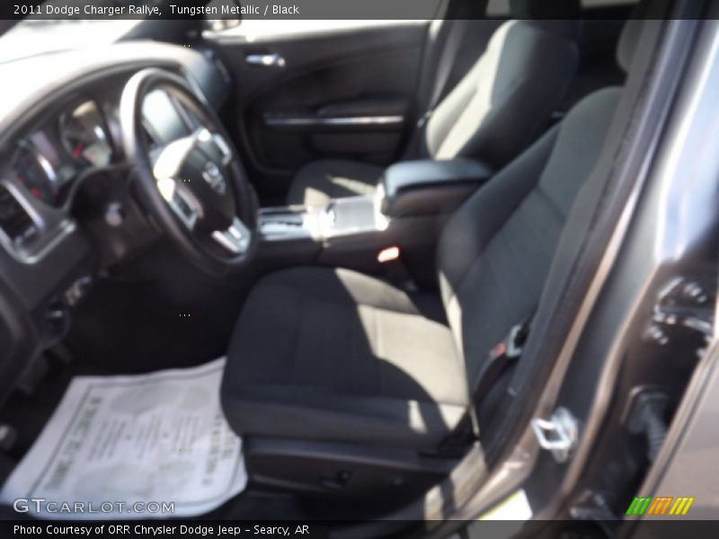 Tungsten Metallic / Black 2011 Dodge Charger Rallye