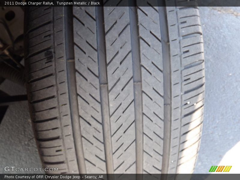 Tungsten Metallic / Black 2011 Dodge Charger Rallye