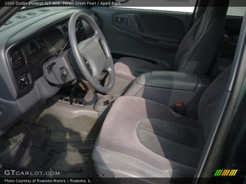 Forest Green Pearl / Agate Black 2000 Dodge Durango SLT 4x4