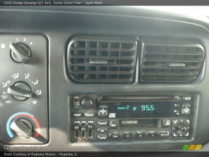 Forest Green Pearl / Agate Black 2000 Dodge Durango SLT 4x4