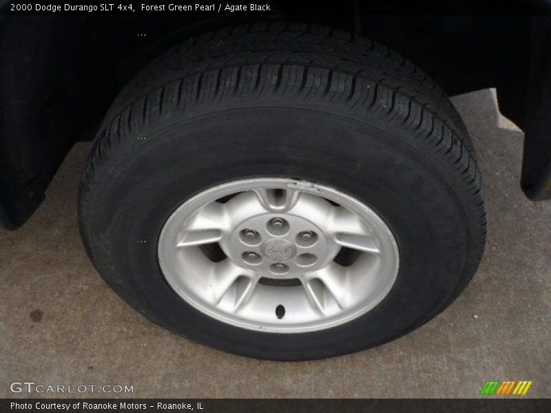 Forest Green Pearl / Agate Black 2000 Dodge Durango SLT 4x4