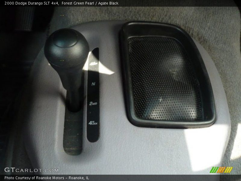 Forest Green Pearl / Agate Black 2000 Dodge Durango SLT 4x4